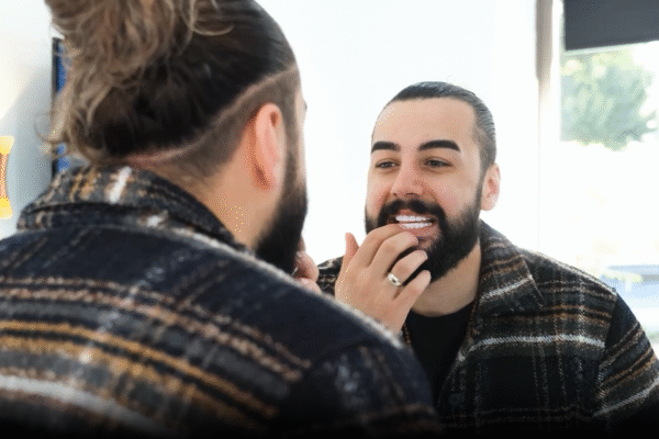 Quadro Dental patient story video thumbnail – smile journey in Antalya